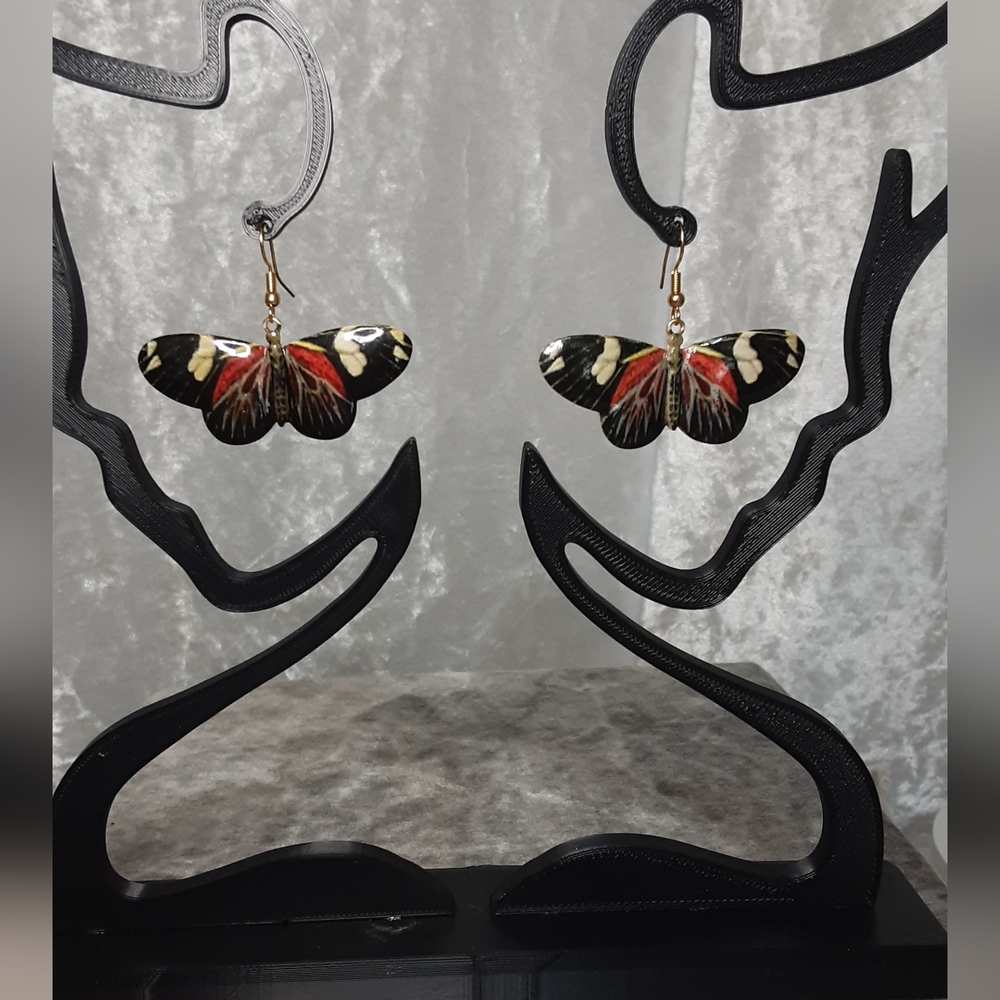 Handmade Butterfly Earrings Doris Longwing Butterfly